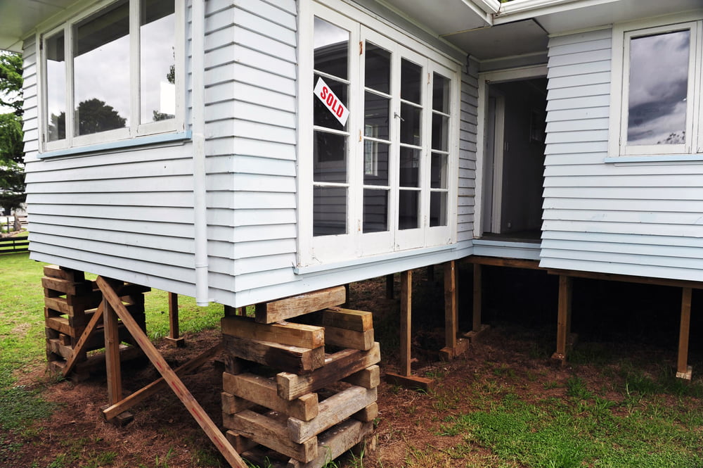 restumping Brisbane, A house on stumps for restumping Brisbane.