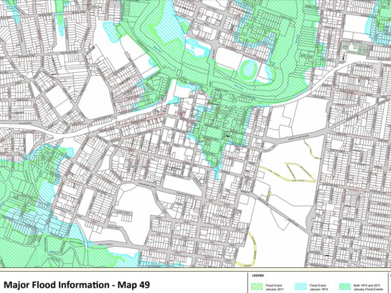 Buying in West Brisbane? Make sure you check the Ipswich Flood Map