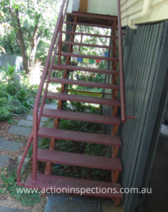 Unsafe Stair Construction