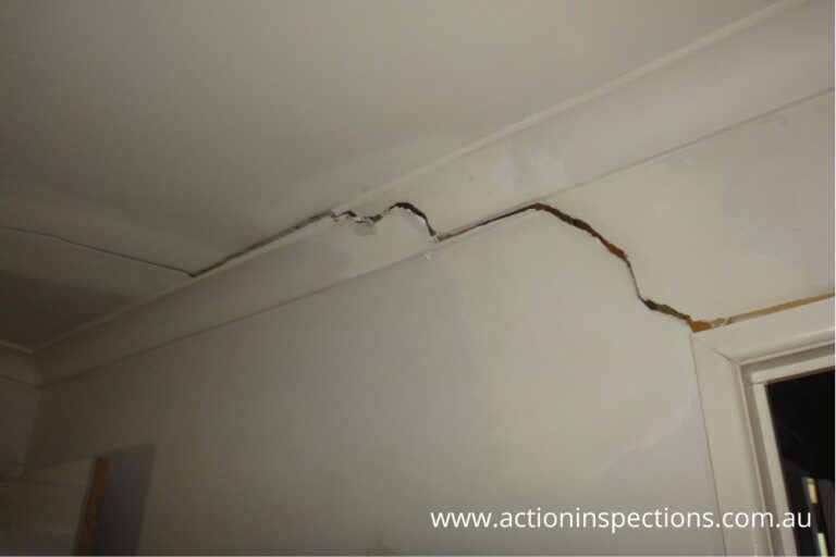 Ceiling Cracking Building Inspections Brisbane Action Inspections
