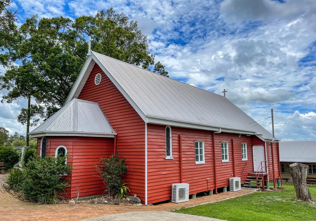 Quaint old Queensland Church. Never skip a building inspection on church conversions.