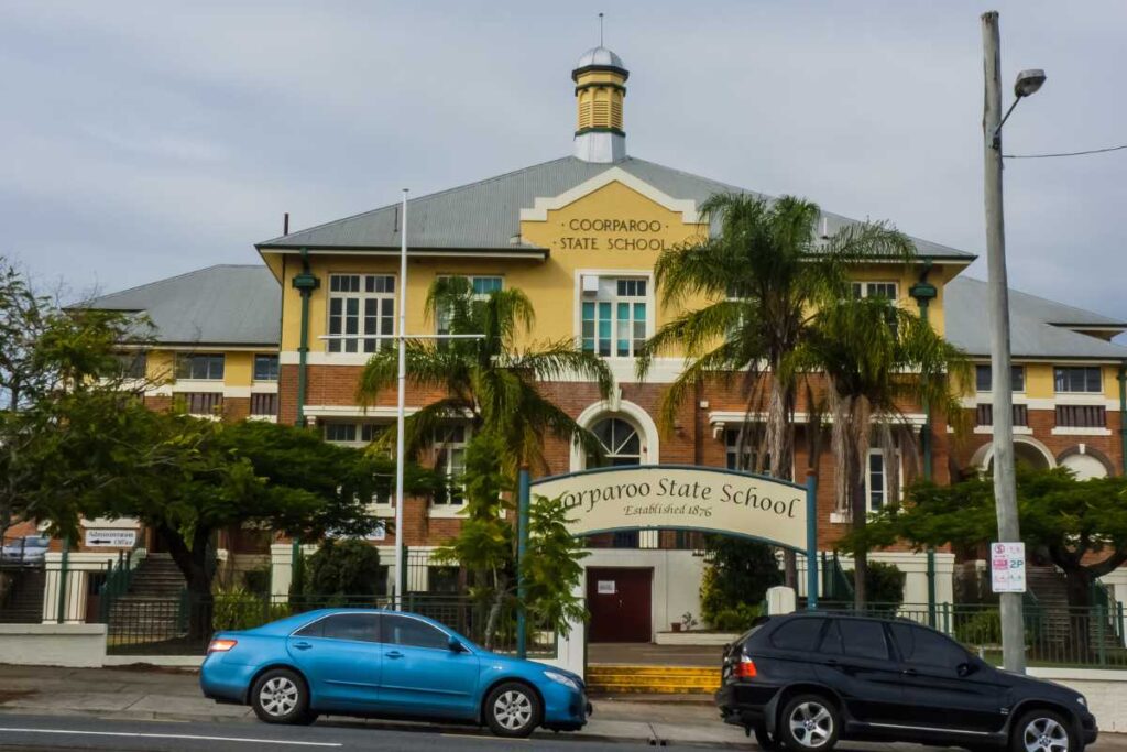 Coorparoo State Primary School. Get a building and pest inspection before buying in Coorparoo