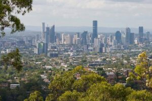 Southside Brisbane from Mt Gravatt lookout