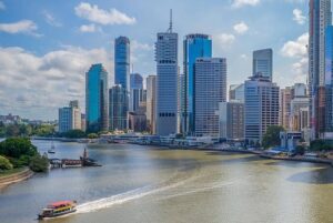 Brisbane Central - river view