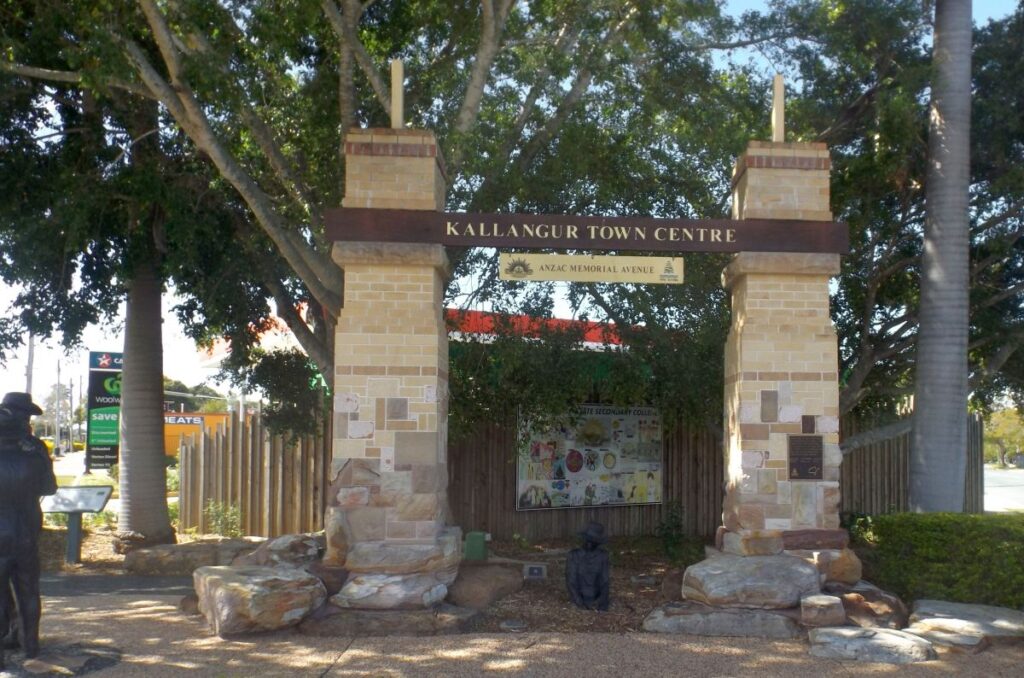 Kallangur town centre ANZAC memorial. Investigate buyer risks prior to property purchase.